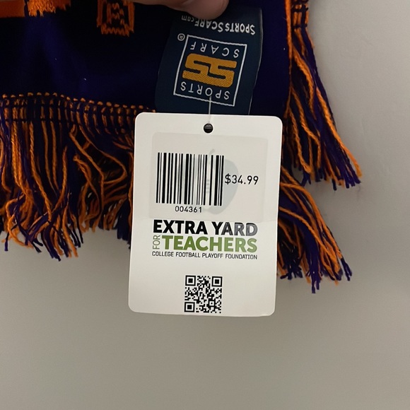 Clemson Scarf Sugarbowl 2018 NWT - Picture 5 of 5